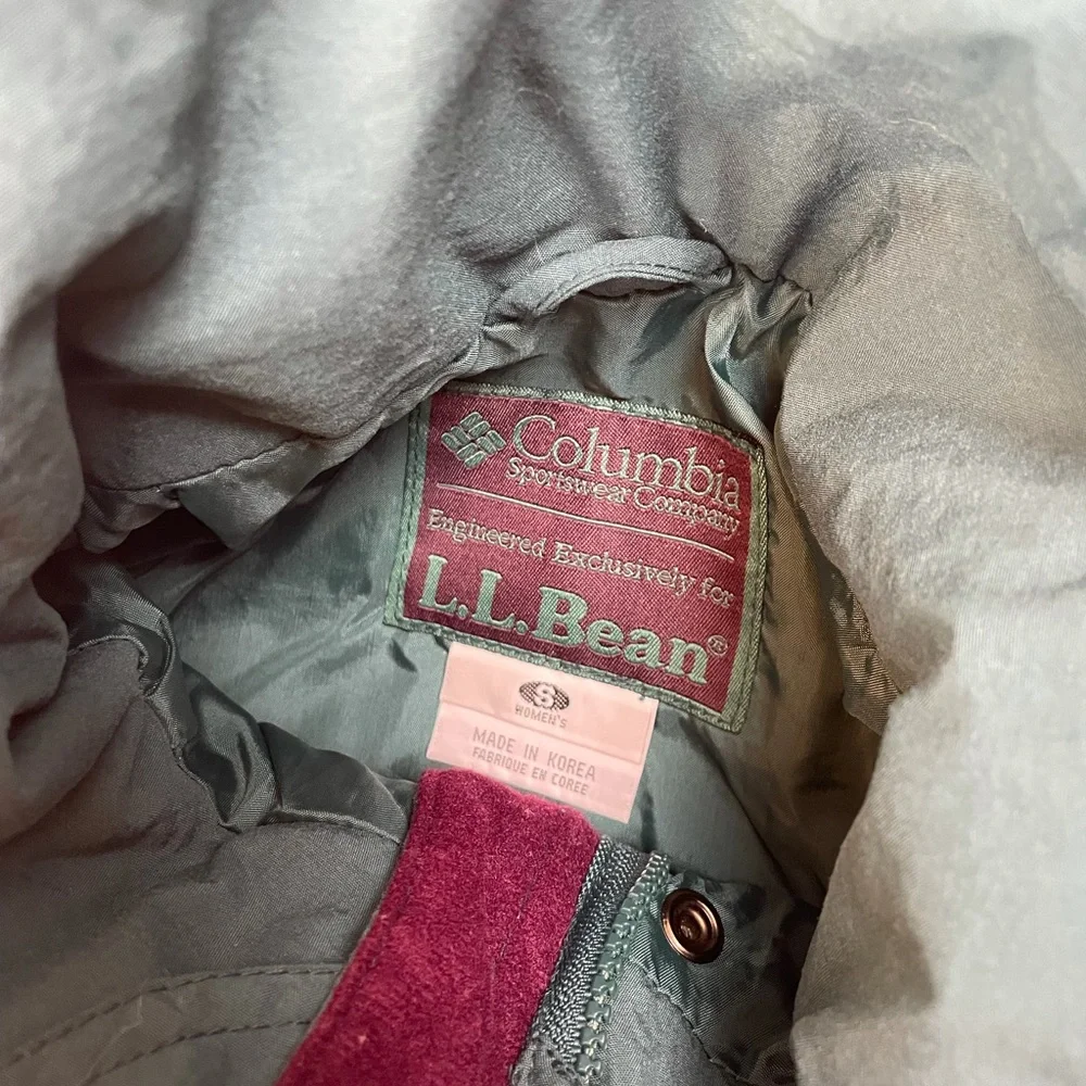 Vintage L.L. Bean Columbia parka windbreaker jacket - Picture 4 of 4